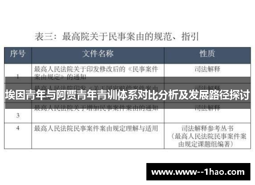 埃因青年与阿贾青年青训体系对比分析及发展路径探讨 埃因青年与阿贾青年青训体系对比分析及发展路径探讨